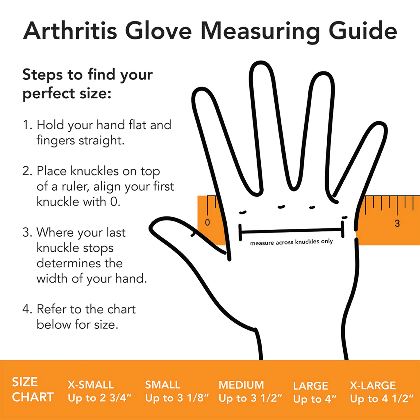 Arthritis Glove IMAK® Compression Open Finger Medium Over-the-Wrist Length Hand Specific Pair