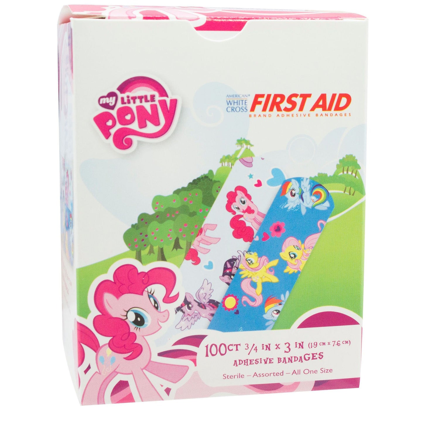BANDAGE, ADHSV MY LITTLE PONY 3/4X3" (100 BAND-AIDS)