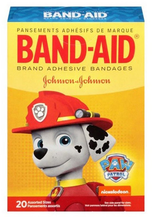 BAND-AID, ADHSV NKLODEON PAW PATROL ASTD (20 BAND-AIDS)