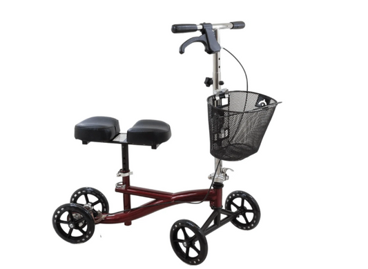 SCOOTER, KNEE ROSCOE MAHOGANY RED
