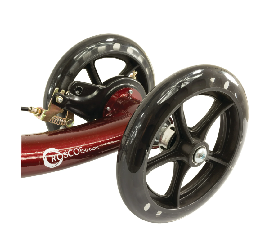 SCOOTER, KNEE ROSCOE MAHOGANY RED