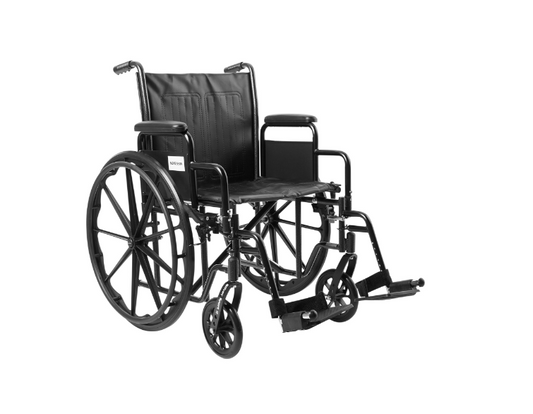 WHEELCHAIR, DDA SF 20" 350LBS