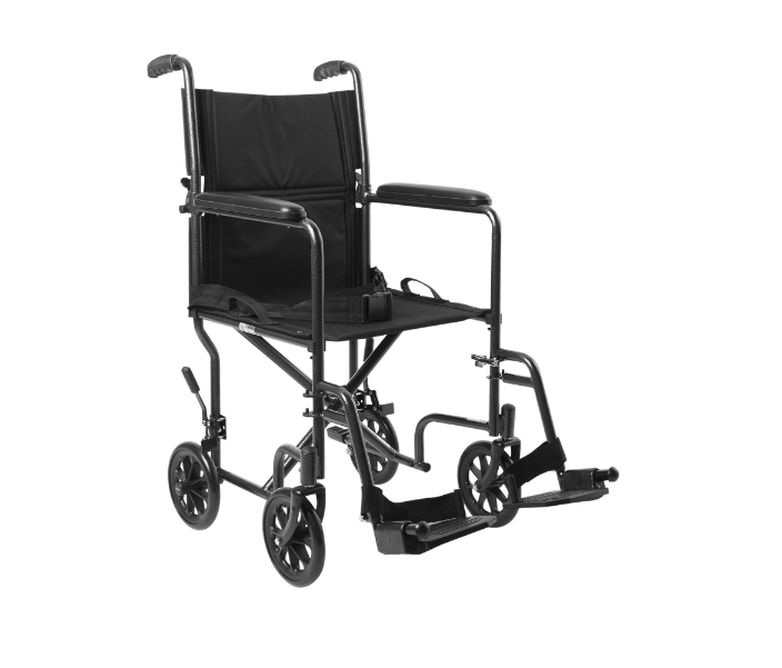 CHAIR, TRANS STEEL SILVER 19"