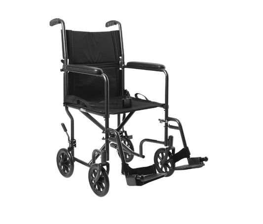CHAIR, TRANS STEEL SILVER 19"