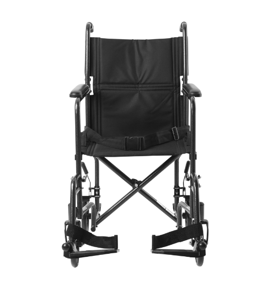 CHAIR, TRANS STEEL SILVER 19"