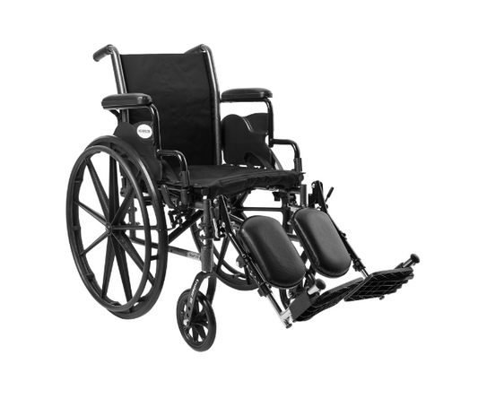 WHEELCHAIR, LTWT DDA ELR 16" 300LBS