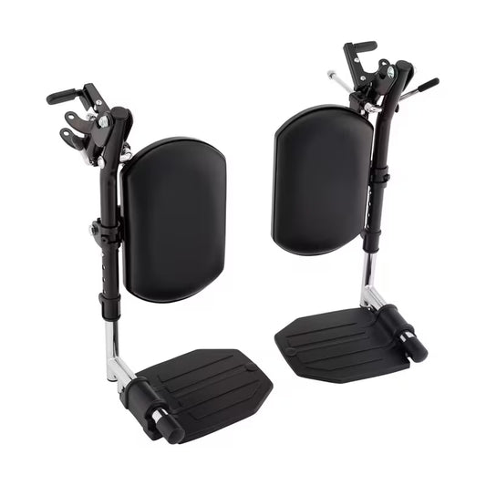 Wheelchair Elevating Legrests - Padded Calf Pads, Composite Footplates & Swing Away Function