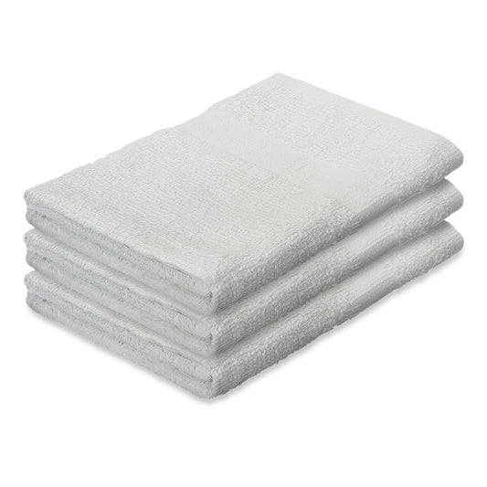 Bath Towel 20 X 40 Inch Cotton White Reusable