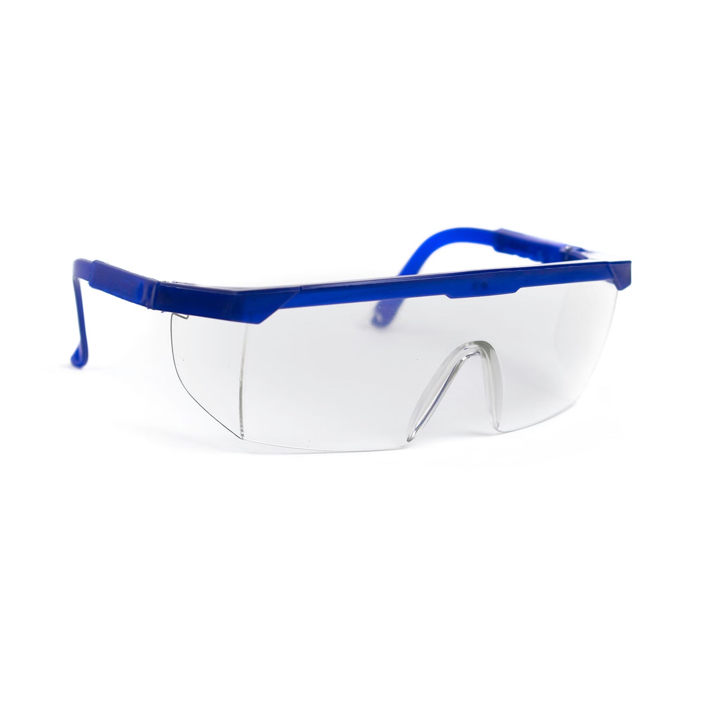 Eye Shield McKesson Side Shield Uncoated Clear Tint Plastic Film Lens Blue / Clear Frame Over Ear One Size Fits Most