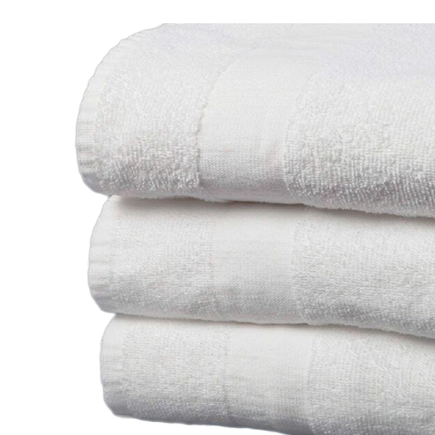 Bath Towel 22 X 44 Inch Cotton White Reusable