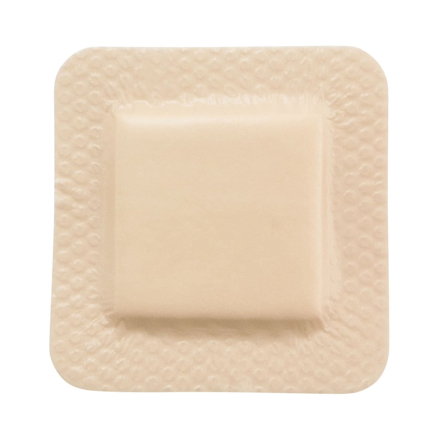 McKesson Lite Hydrocellular Foam Dressings, Border, 4 x 4 in, 10 ct | Sterile, Silicone Adhesive with Border