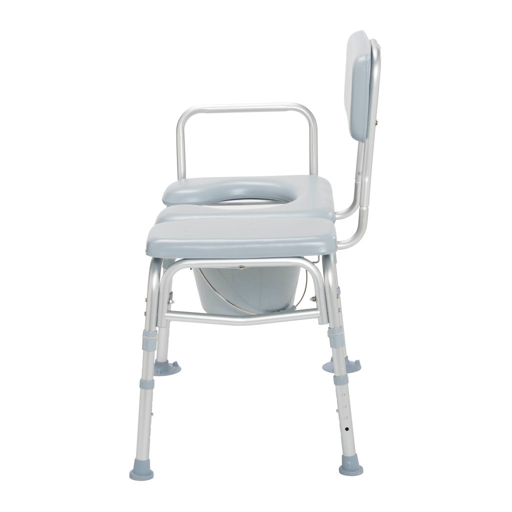 Combination Padded Transfer Bench/Commode