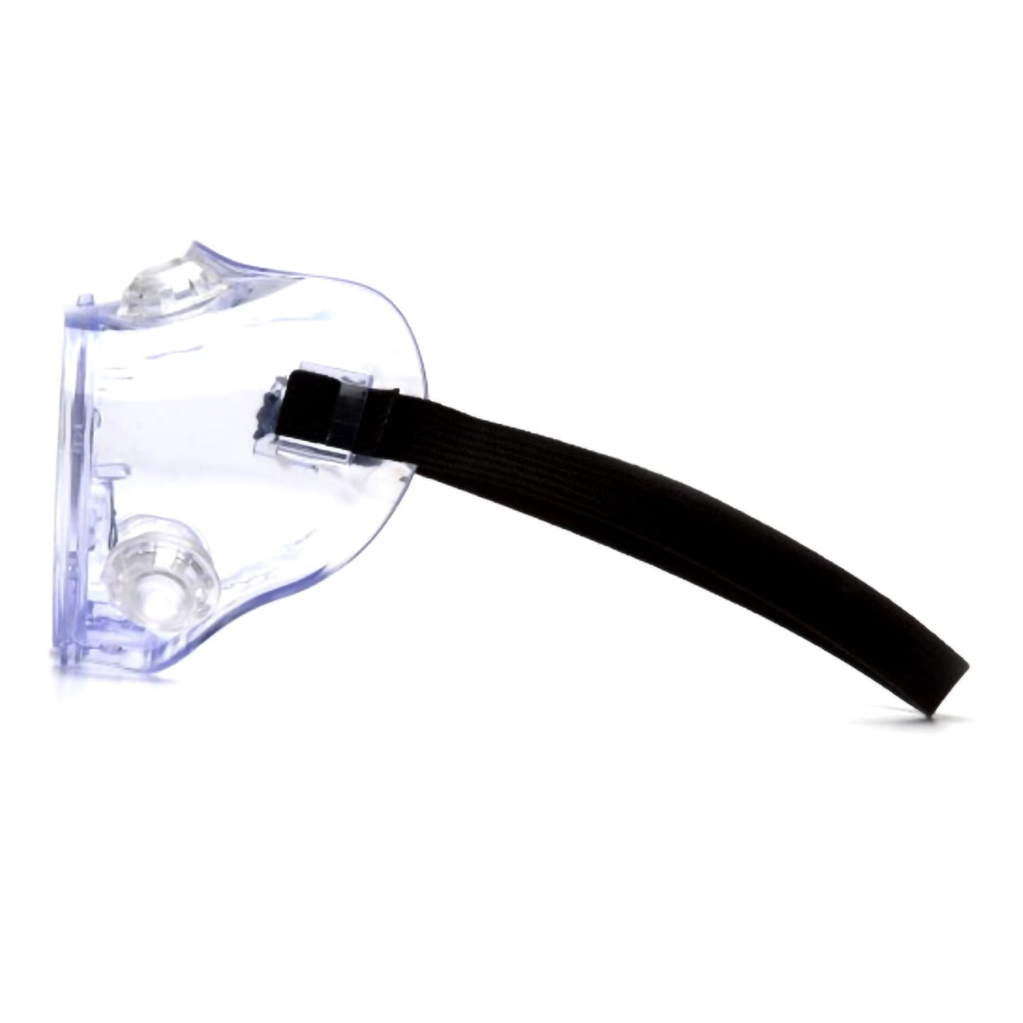 Protective Goggles Pyramex® Fit Over Uncoated Clear Tint Polycarbonate Lens Clear Frame Elastic Strap One Size Fits Most