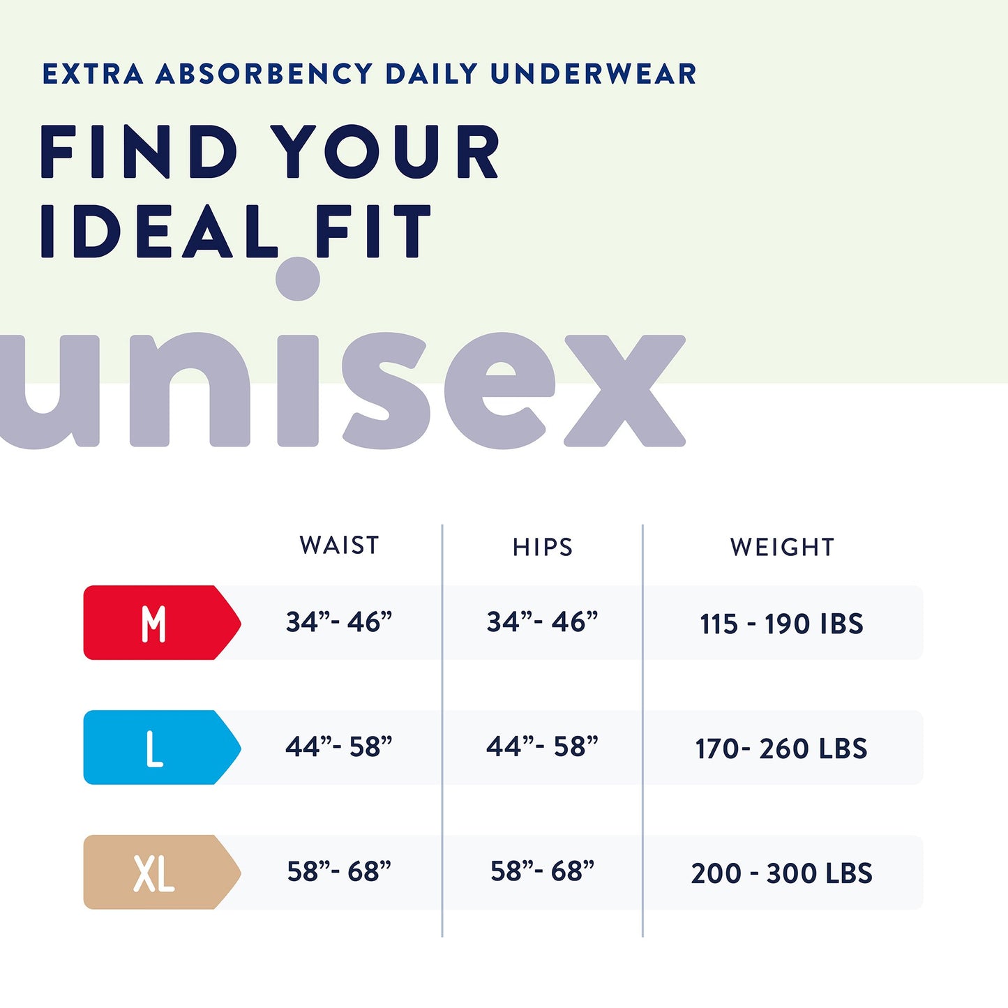 Absorbent Underwear Prevail® Nu-Fit® Pull On with Tear Away Seams Adult Large Unisex Disposable Heavy Absorbency
