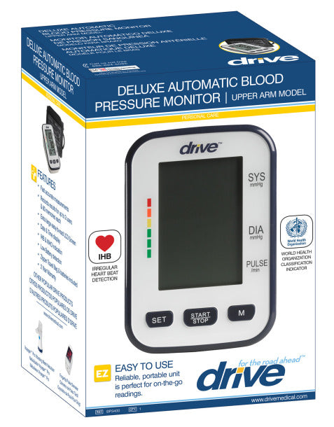 Upper Arm Deluxe Automatic Blood Pressure Monitor