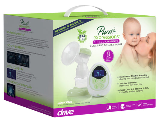 Pure Expressions Single Channel Electric Breast Pump