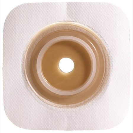 Ostomy Barrier Sur-Fit Natura® Trim to Fit, Standard Wear Stomahesive® Adhesive 57 mm Flange SUR-FIT® Natura™ System Hydrocolloid 1-3/8 to 1-3/4 Inch Opening 5 X 5 Inch