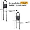 Bed Rails for Elderly Adults Safety Bed Assist Rails for Seniors with Adjustable Heights