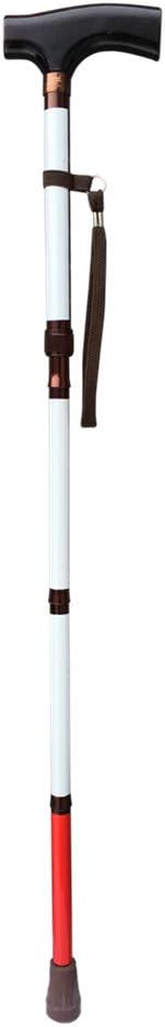"Adjustable Folding Support Walking Cane for The Blind 31.5 inch - 35.4 inch (Folds Down 4 Sections),Lightweight & Portable Walking Stick Mobility Aid "