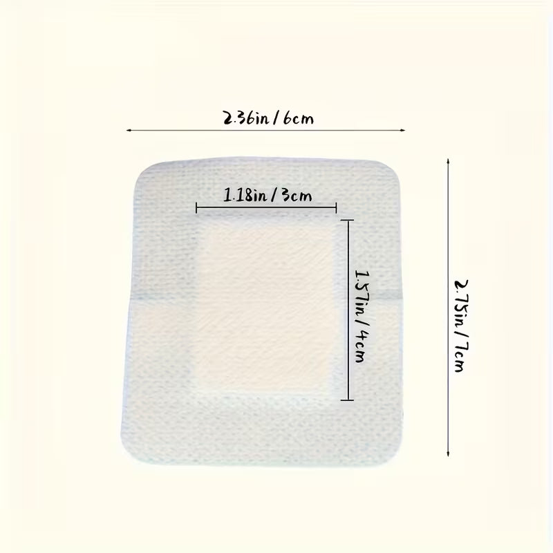 75pcs Of Self-adhesive Transparent Edge Bandage Patches, Breathable Leak-proof Dressing Tapes for Wound Care, Adhesive Dressings, Transparent Adhesive Tapes And Breathable Fabrics