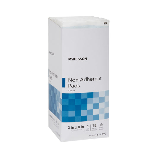 Non-Adherent Dressing McKesson 3 X 8 Inch Sterile 75 per Pack