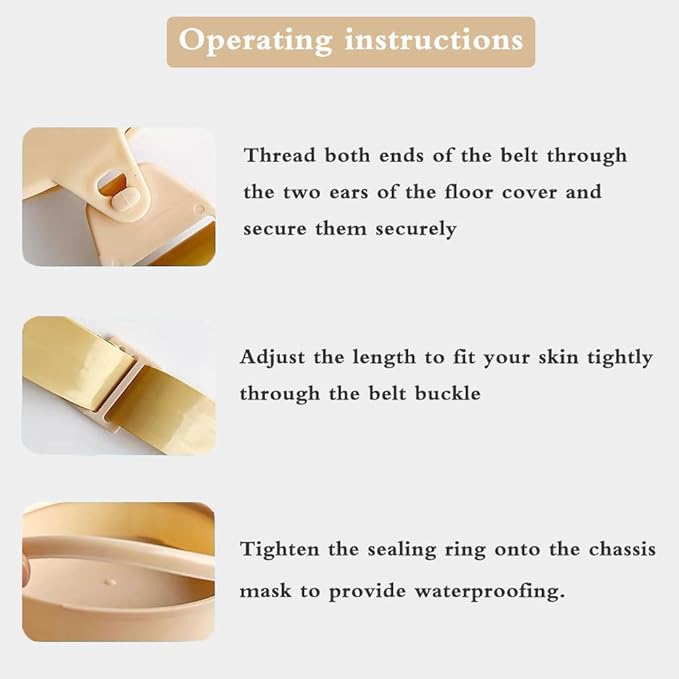 Ostomy Shower Cover Ostomy Supplies for Shower Protection of Colostomy (Skin)