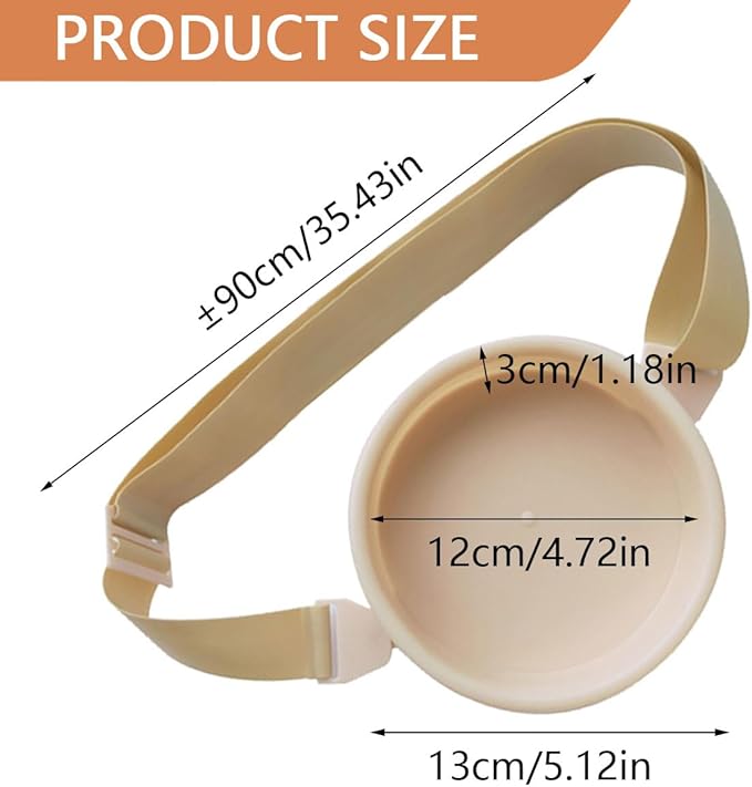 Ostomy Shower Cover Ostomy Supplies for Shower Protection of Colostomy (Skin)