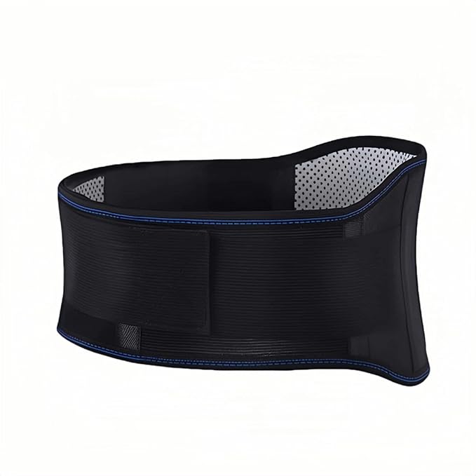 Self heating lumbar support strap suitable for both men and women -