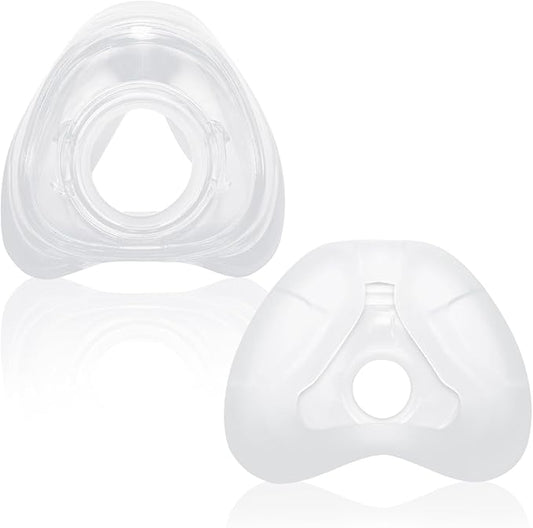 2 Packs Replacement Nasal Cushion for AirFit N20 Mask,Reliable Seal & Perfect Fit for Nasal Mask Cushion-Accessories Replacement Supplies (Large)