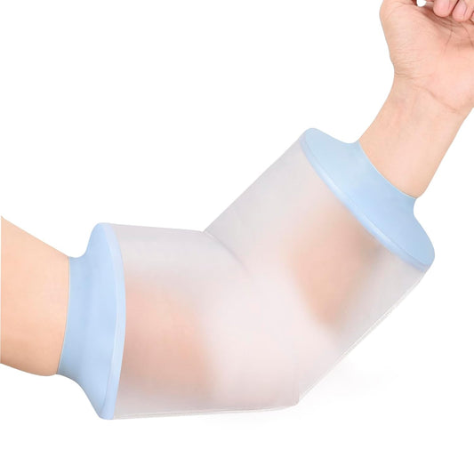 Waterproof PICC Line Shower Cover PICC Line Covers for Upper Arm Elbow Reusable IV PICC Line Sleeve Protector for Broken Wound