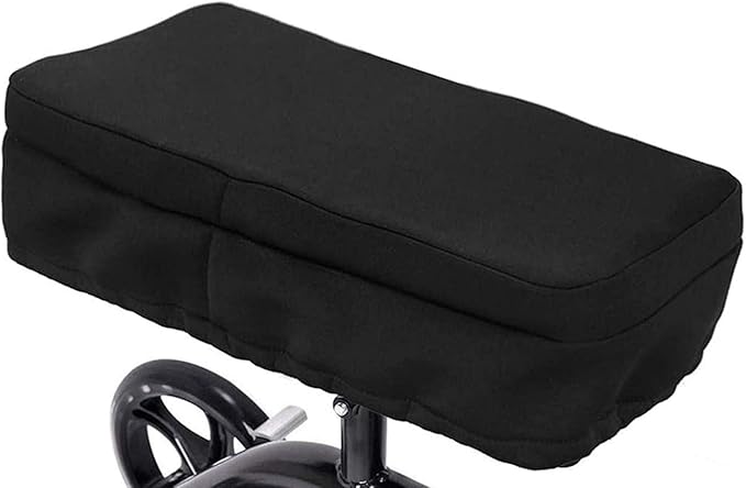 Knee Walker Pad Cover - Padded Memory Foam Accessory for Knee Scooter and Roller, Improves Leg Cart Comfort