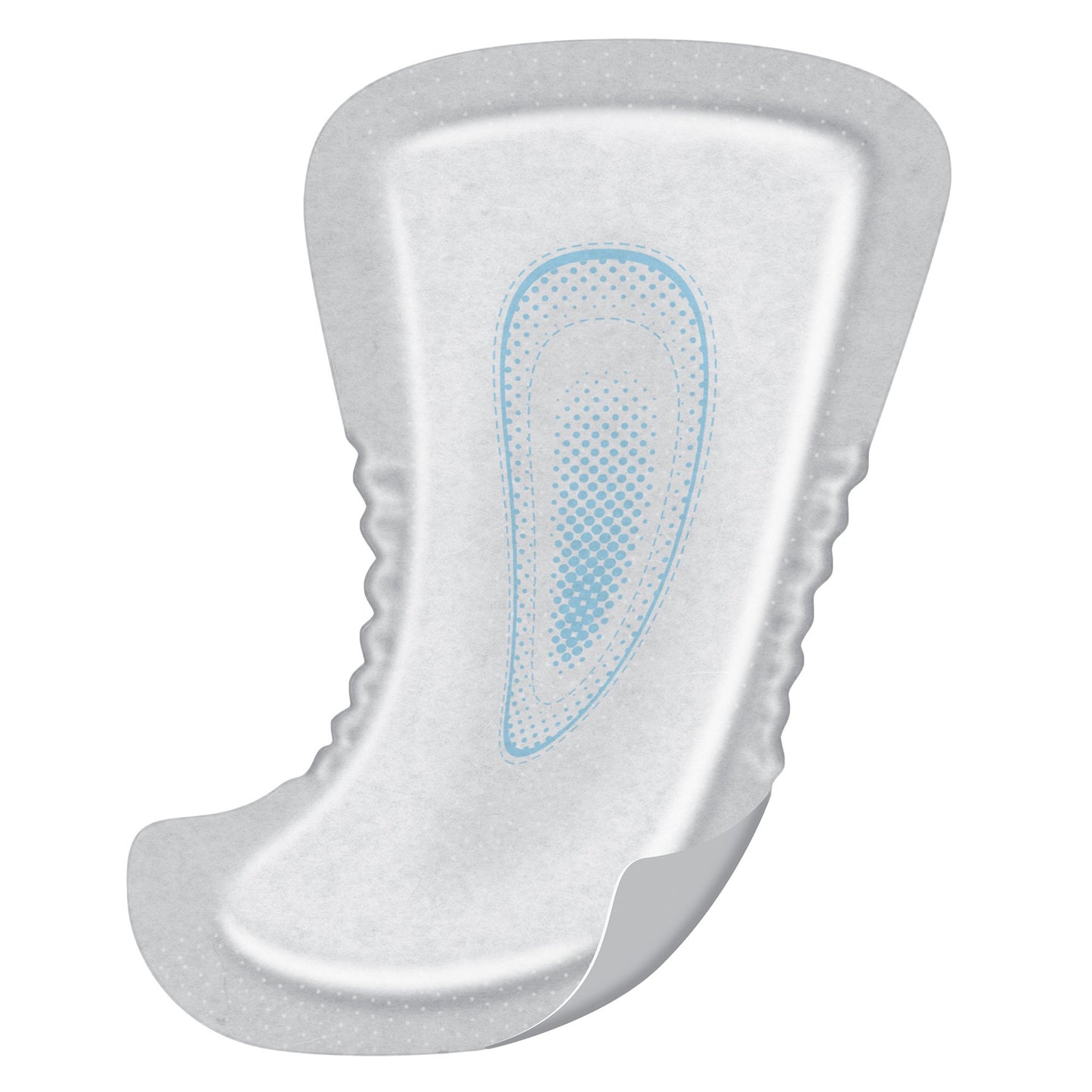 Bladder Control Pad Prevail® Daily Male Guards 12-1/2 Inch Length Heavy Absorbency Polymer Core One Size Fits Most