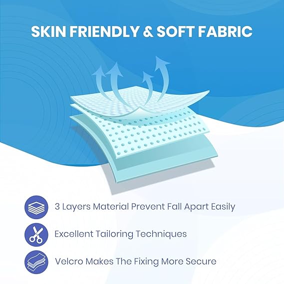 F30 Large Size Replacement Headgear Straps with Magnetic clips Included