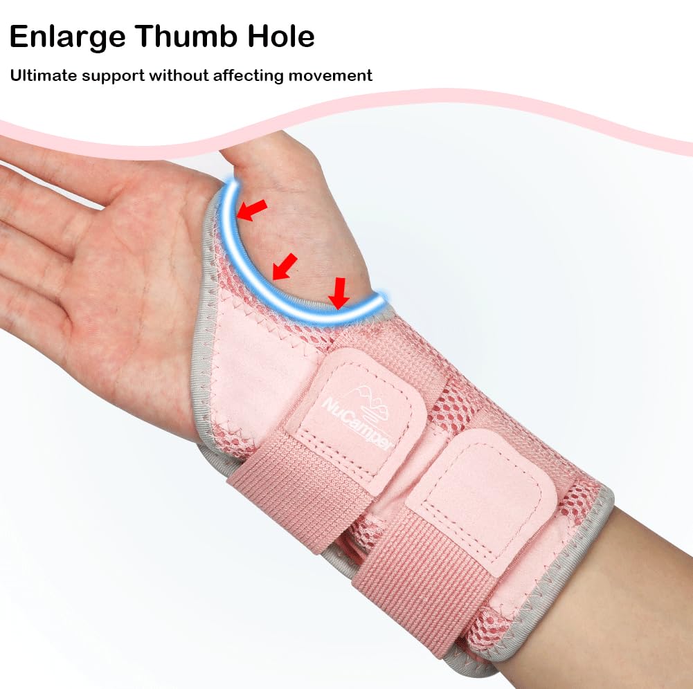 NuCamper Wrist Brace Carpal Tunnel Right Left Hand