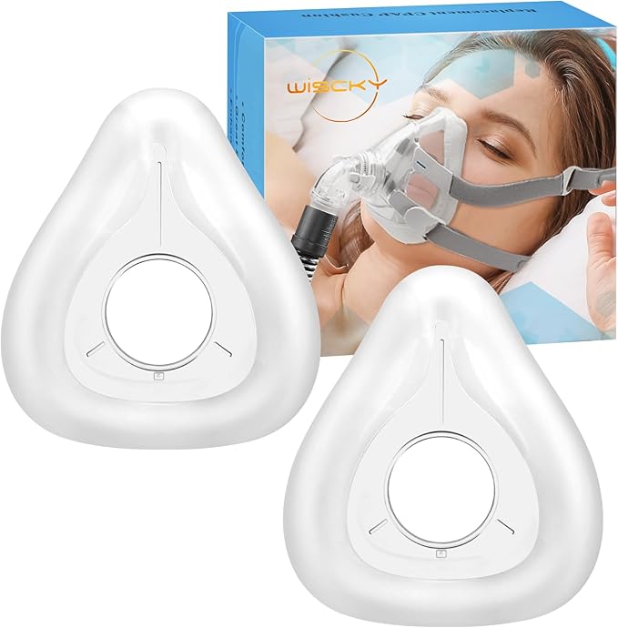 2 Packs Optimized Comfort & Secure Seal Nasal Cushions Compatible with Original Frame, Masks Accessories Replacement Supplies