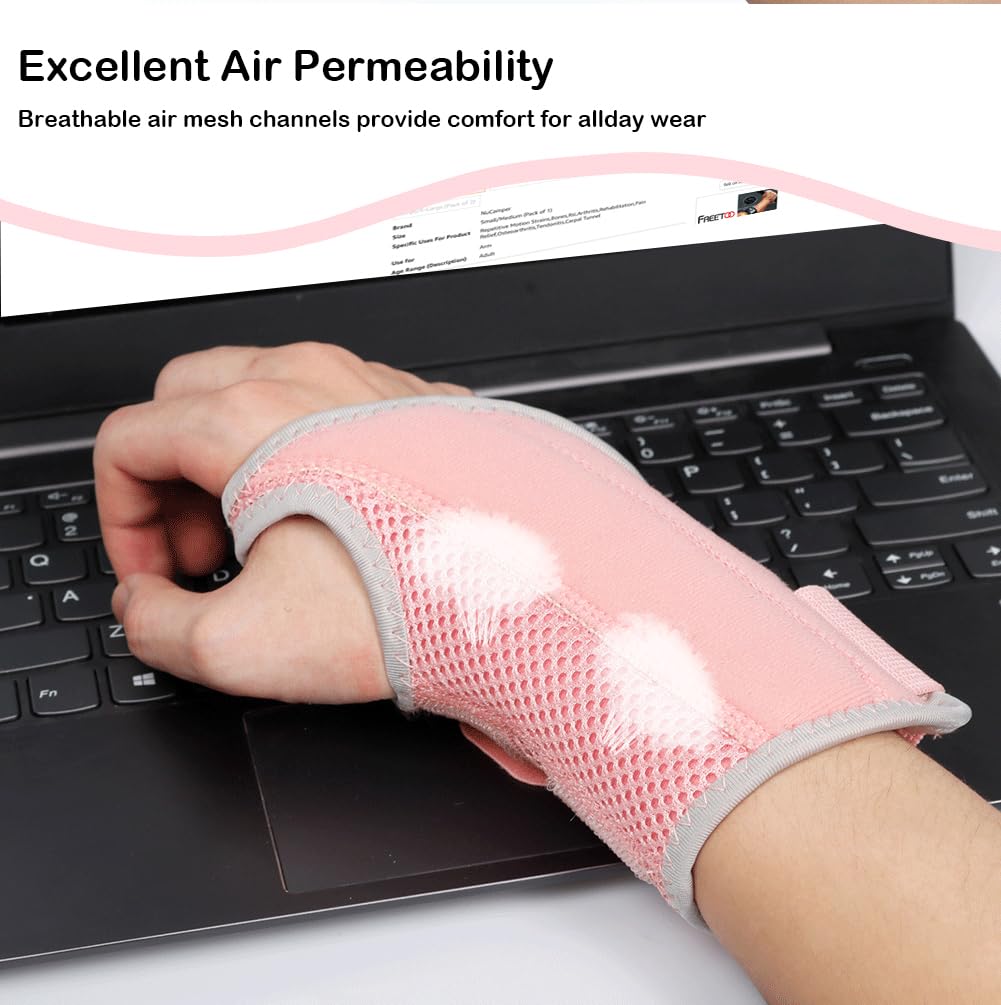 NuCamper Wrist Brace Carpal Tunnel Right Left Hand