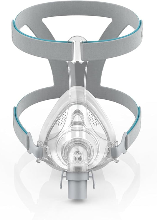 Comfort Series Nasal CPAP Mask Full Face - Includes Headgear, Frame, Elbows and Full Face Mask Cushion