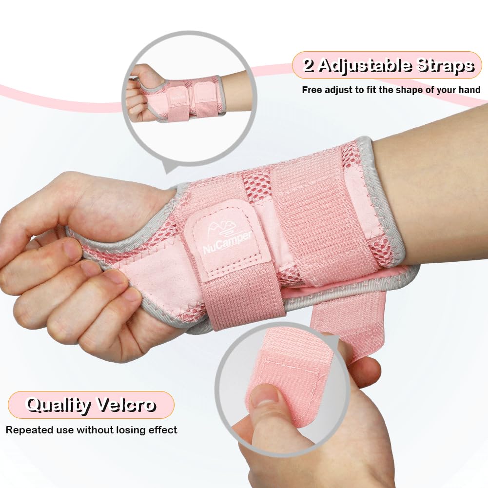 NuCamper Wrist Brace Carpal Tunnel Right Left Hand
