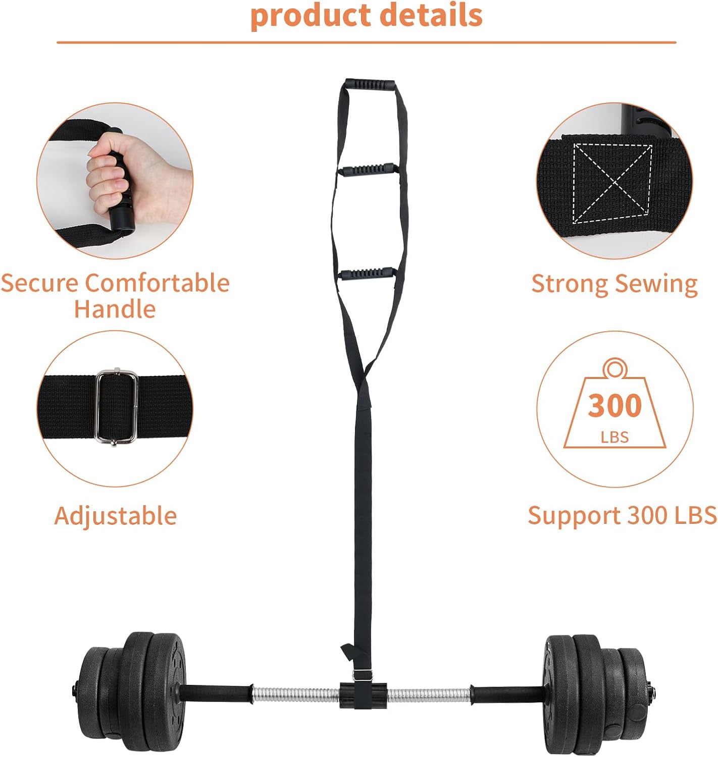 Bed Ladder Assist Black Pull Up - Sit Up Assist Device