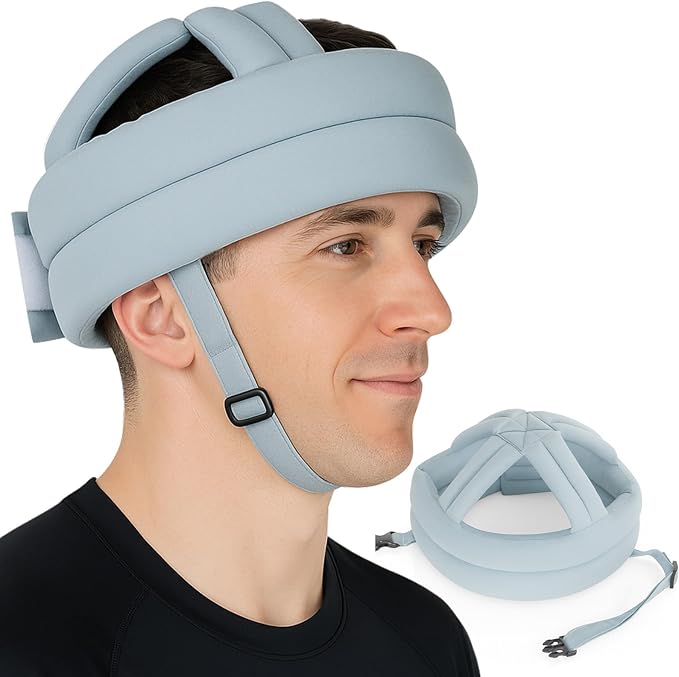 Head Protection for Adults - Soft Helmet for Special Needs, Elderly, Epilepsy, Seizures & Blackouts - Padded Fall Protector