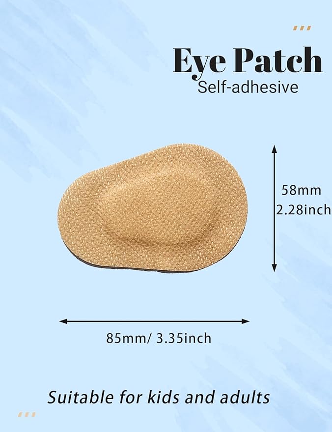 Adhesive Eye Patches for Adults, Medical Eye Patch Disposable Breathable