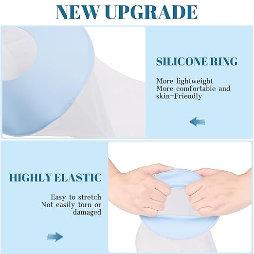 Waterproof PICC Line Shower Cover PICC Line Covers for Upper Arm Elbow Reusable IV PICC Line Sleeve Protector for Broken Wound