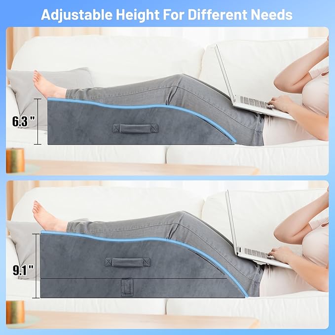 Leg Elevation Pillows, Wedge Pillow for After Surgery