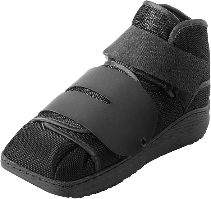 Closed Post Op Shoe, Post Op Shoes, Fracture Medical Walking Shoes for Men and Women-Post Surgery or Operation Foot Support, Broken Foot or Toe, Squared, XL