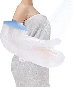 Adults Reusable Waterproof Cast Cove for Shower Arm for Casts, Bandages, Cuts, Tattoos, Wound