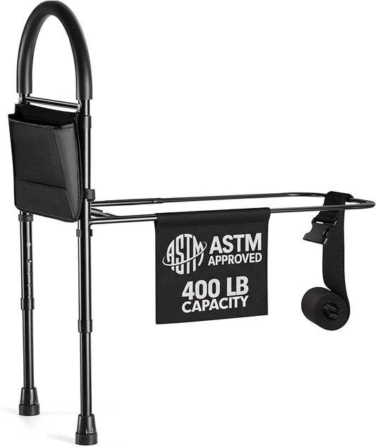 Bed Rails for Elderly Adults Safety Bed Assist Rails for Seniors with Adjustable Heights