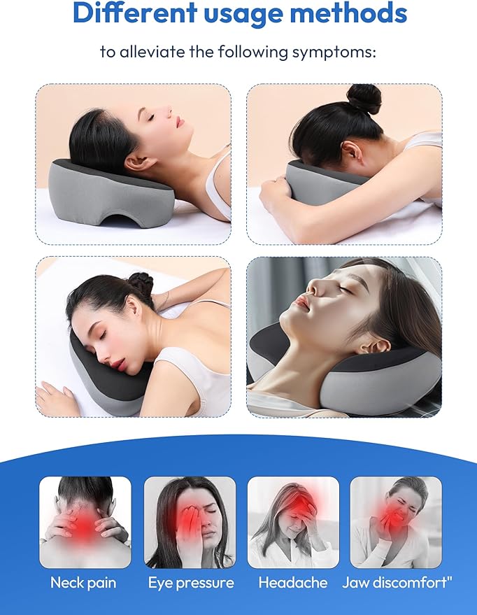 Adjustable Width Face Down Pillow After Eye Surgery