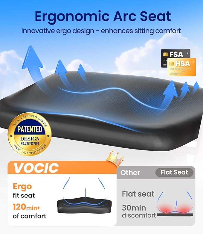 Rollator Walker with Seat Supports 350lb, 8" Big Wheels for All Terrain, Ergonomic Arc Seat & 6" Ultra Backrest Foldable Walker, Dual Height Adjustment, Lightweight 2025