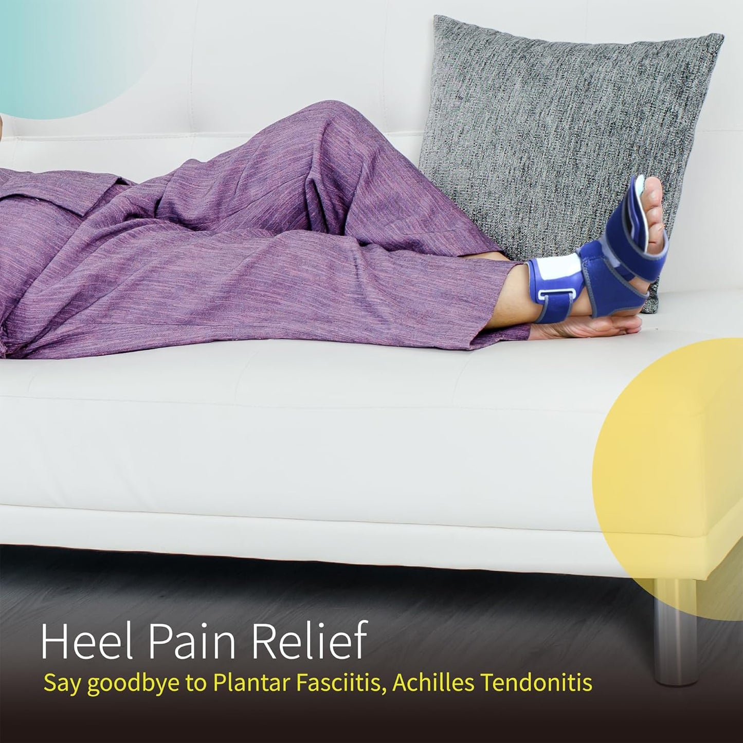 BraceUP Plantar Fasciitis Night Splint (One Size Fits Most)