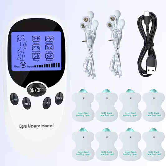 CESLIFF TENS + EMS Dual Channel Muscle Relief Pulse Massager